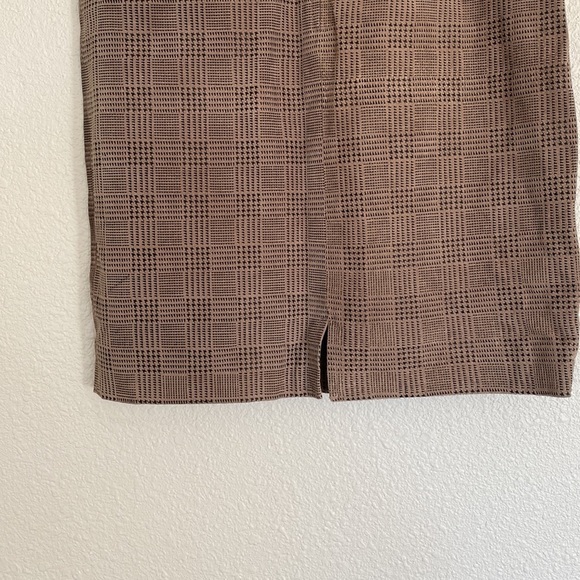 90s suede mini skirt abstract - Picture 6 of 6